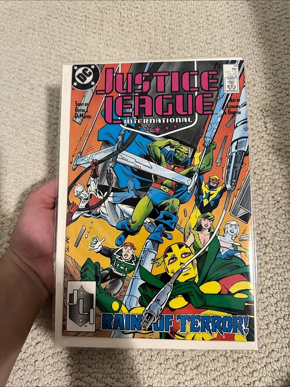 DC Comics Justice League International #14 Comic Book